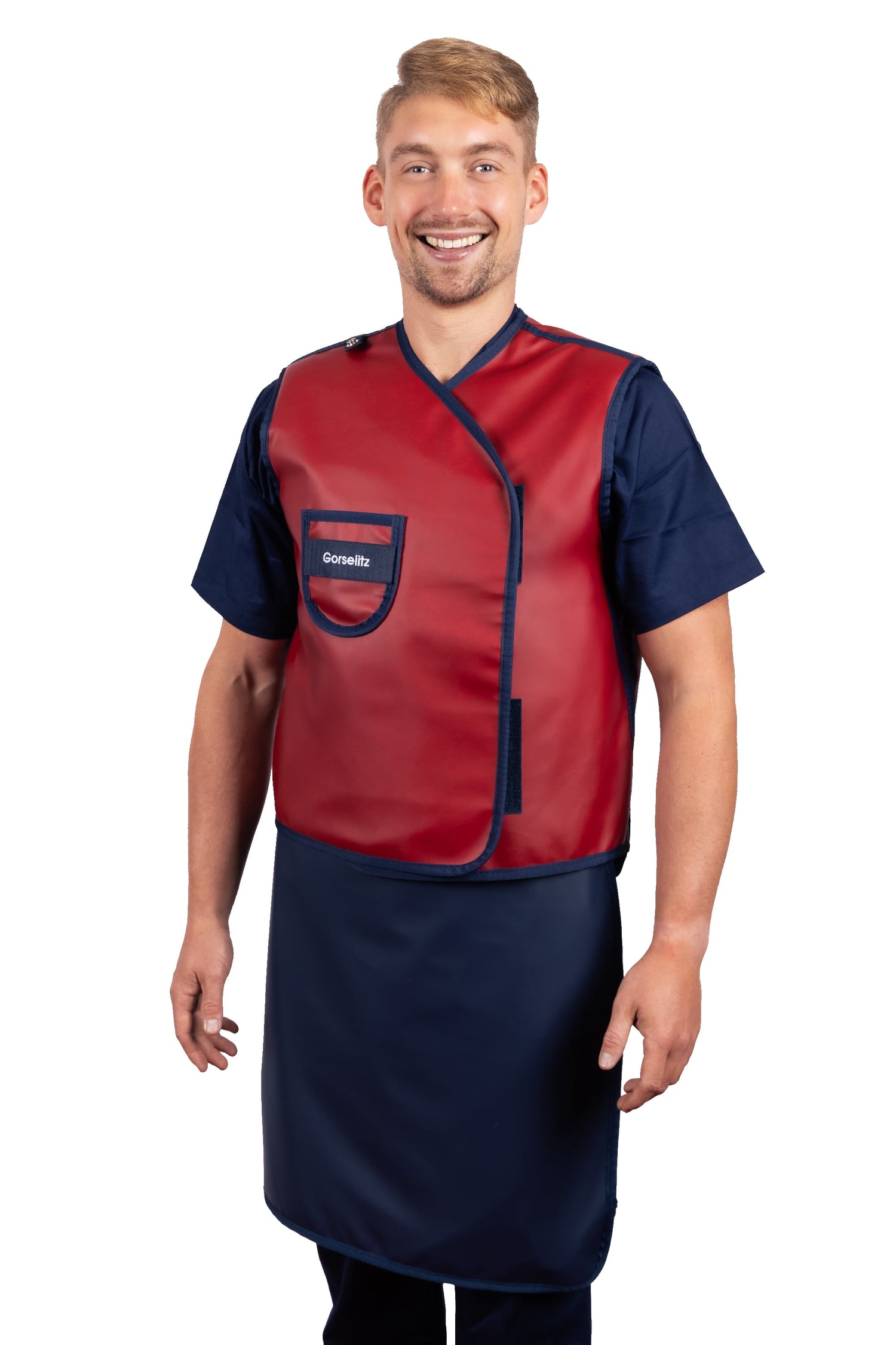 Röntgenschutzkleidung,  Röntgenschutzweste, X-ray protection, lead vest Modell Weste Simplex - MD-Solutions GmbH
