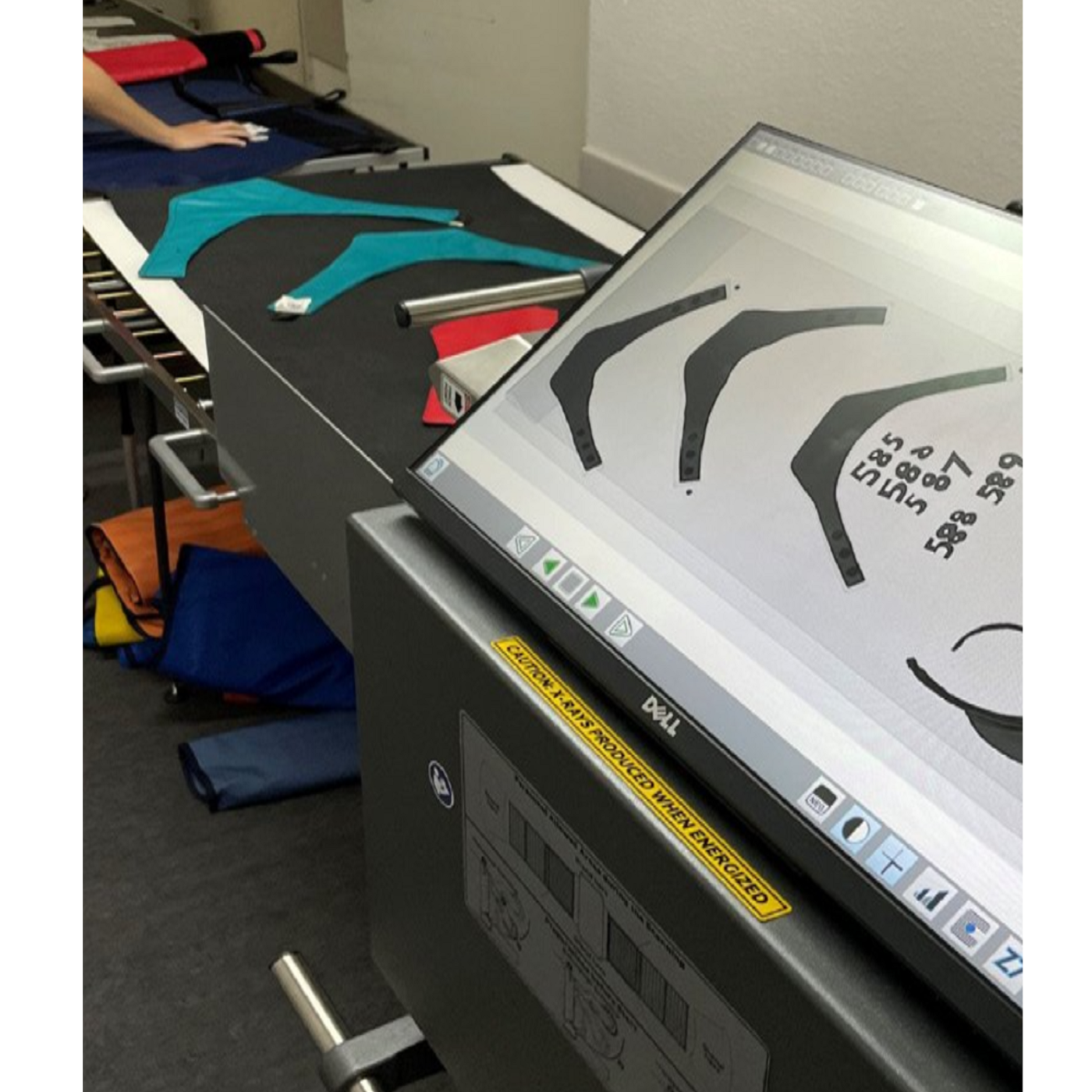 X-ray apron testing (at MD Solutions)
