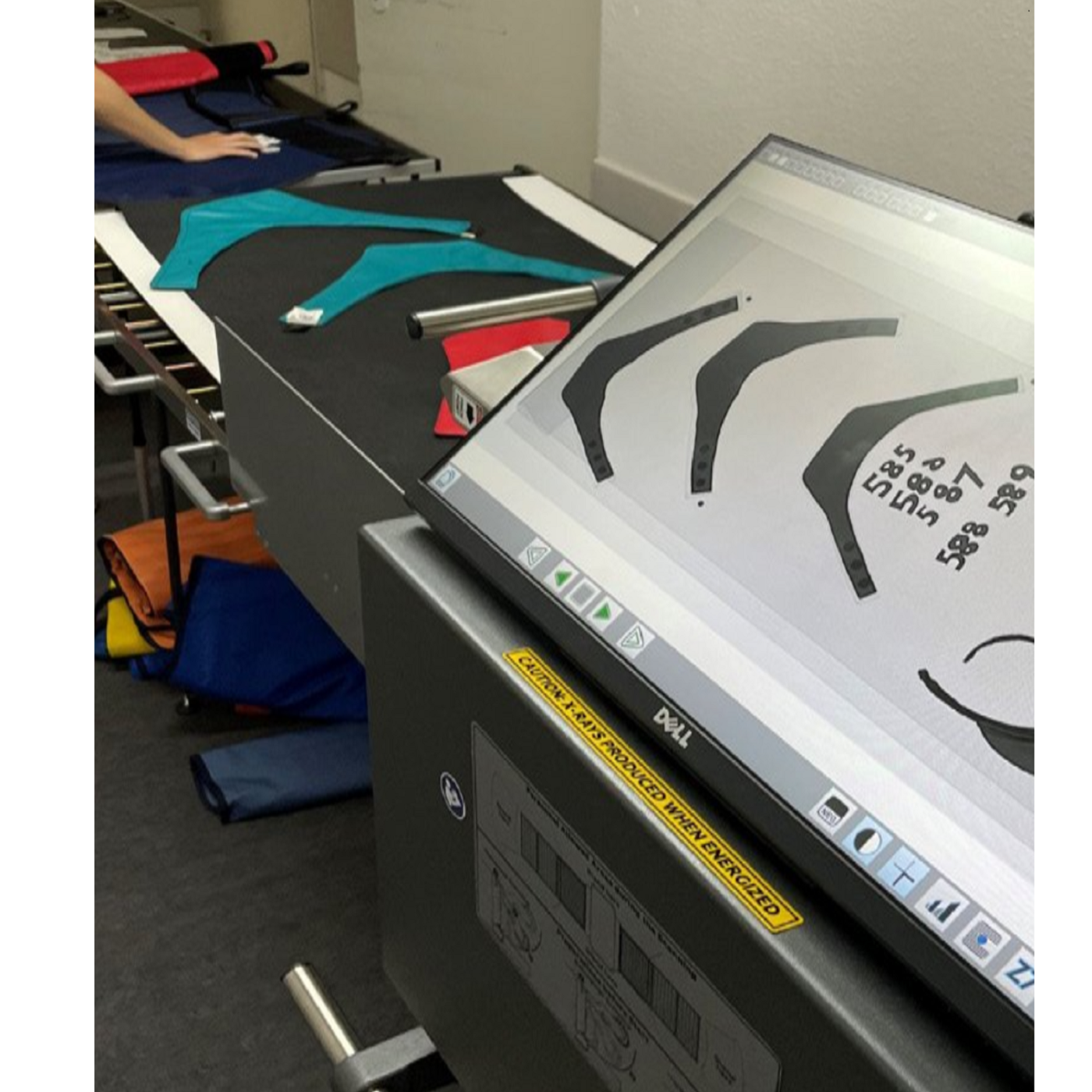 Röntgenschürzen Inventarisierung