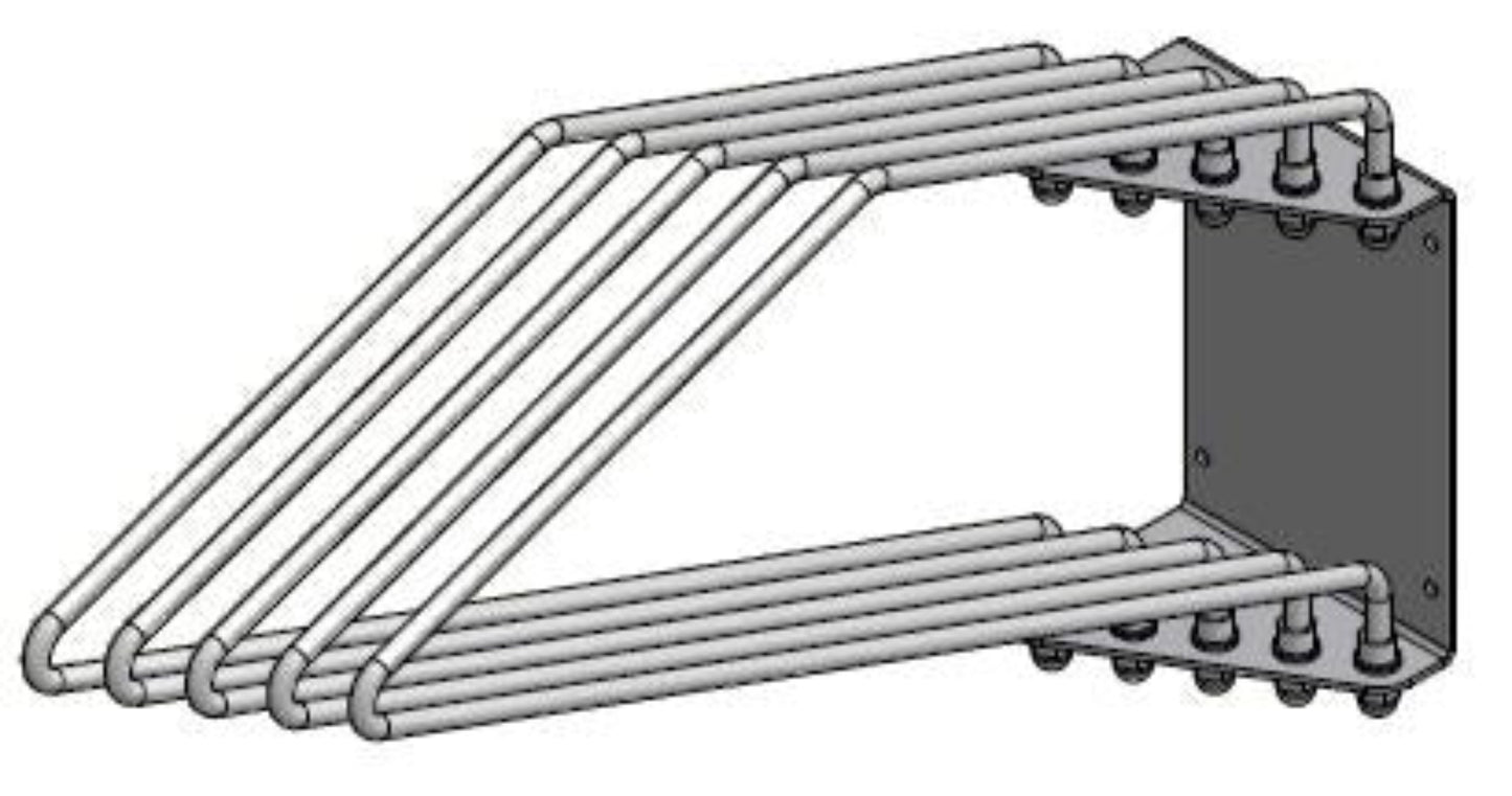 Röntgenschürzen Wandhalterung mit Schwenkarmen