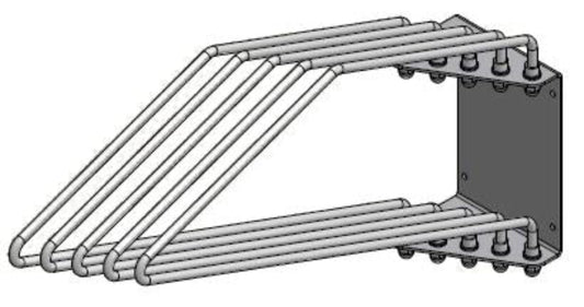 Röntgenschürzen Wandhalterung mit Schwenkarmen